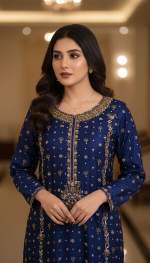 Pure sheesha silk suit