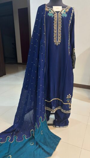 Luxurious pure sheesha silk outfit